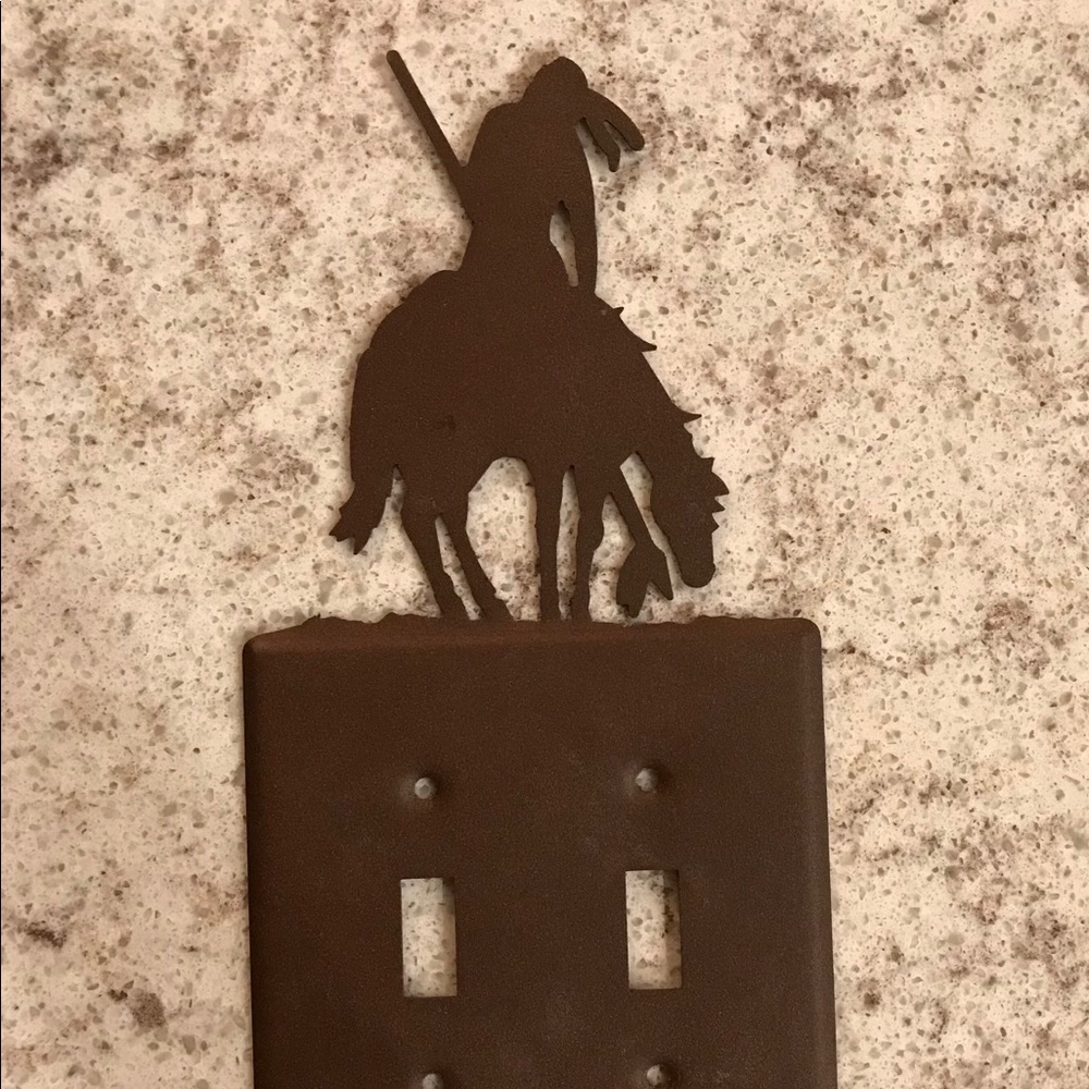 End of Trail Light Switch Cover